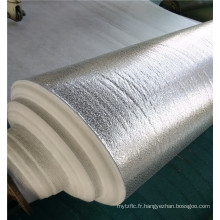 feuille d&#39;aluminium Ouate de polyester enduit